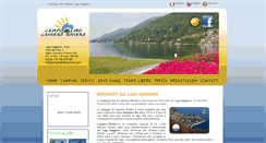 Desktop Screenshot of campinglidocannero.com